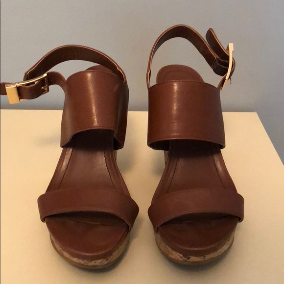 Calvin Klein brown wedges - Picture 2 of 5